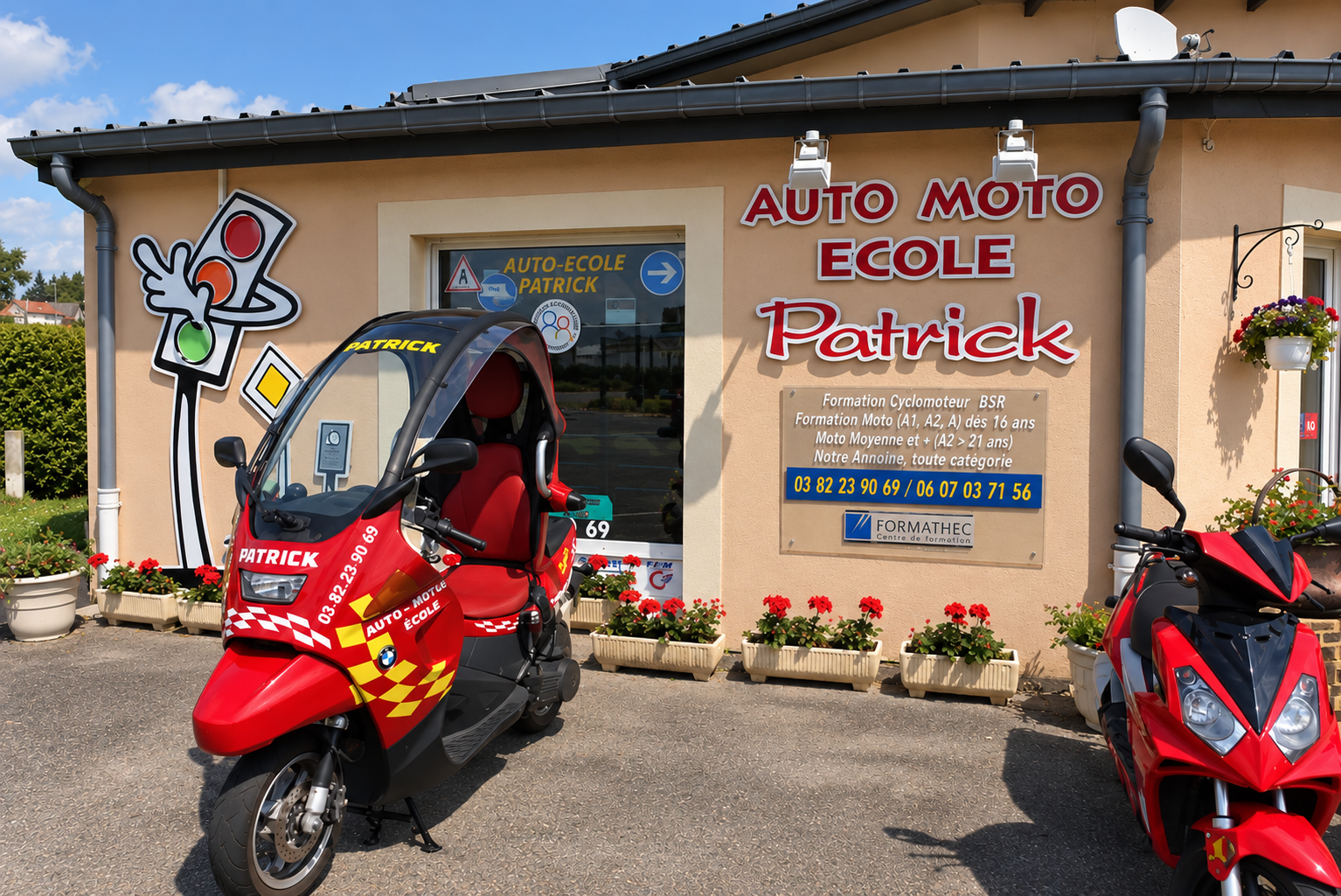 Agence Auto École Patrick à Cosnes-et-Romain